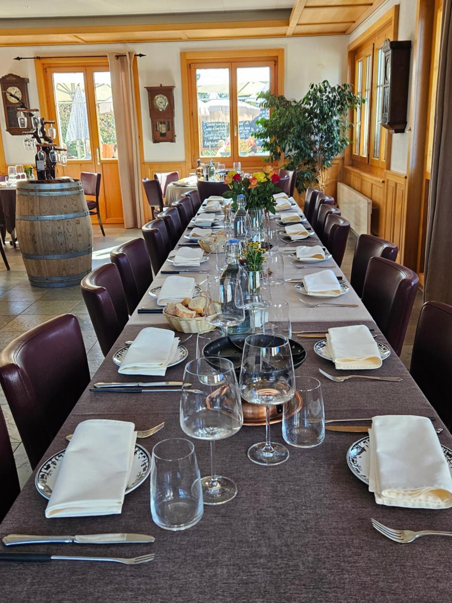 Hotel Restaurant Du Marchairuz Le Brassus Exterior foto